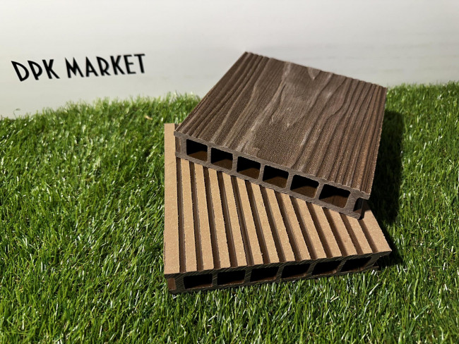 Террасная доска из ДПК Polywood Duo 3-D Бежевый 