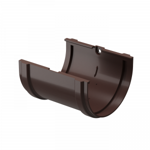 Соединитель желобов Премиум (Premium) шоколад