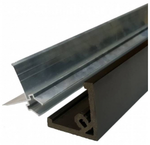 Уголок ДПК и алюминиевый профиль