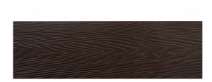 Террасная доска из ДПК Деревопласт с резиновым покрытием махагон