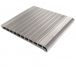 ДПК ступени Faynag Серебро пустотелая